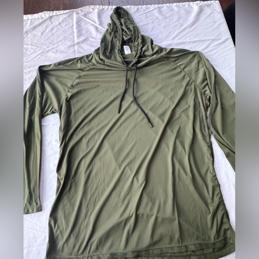 Olive Green Men's Hoodie